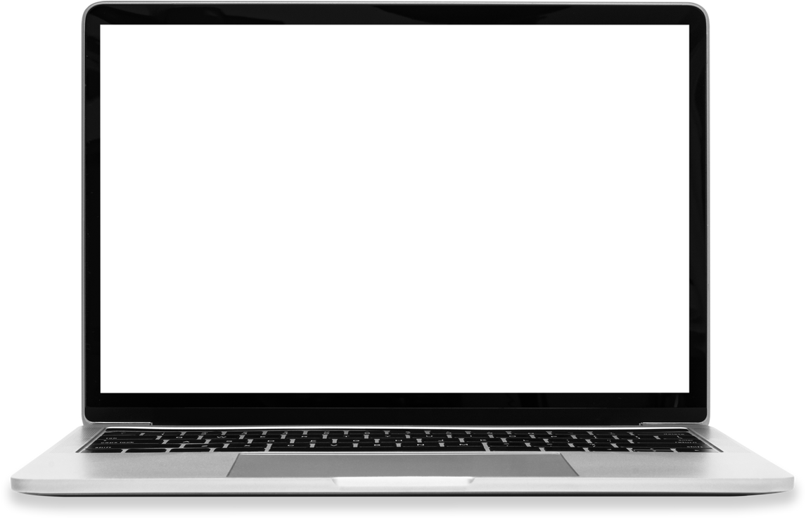 Blank Laptop Screen